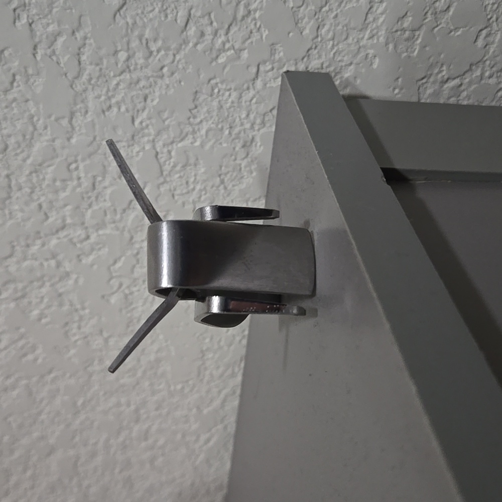 Metal folded fork art